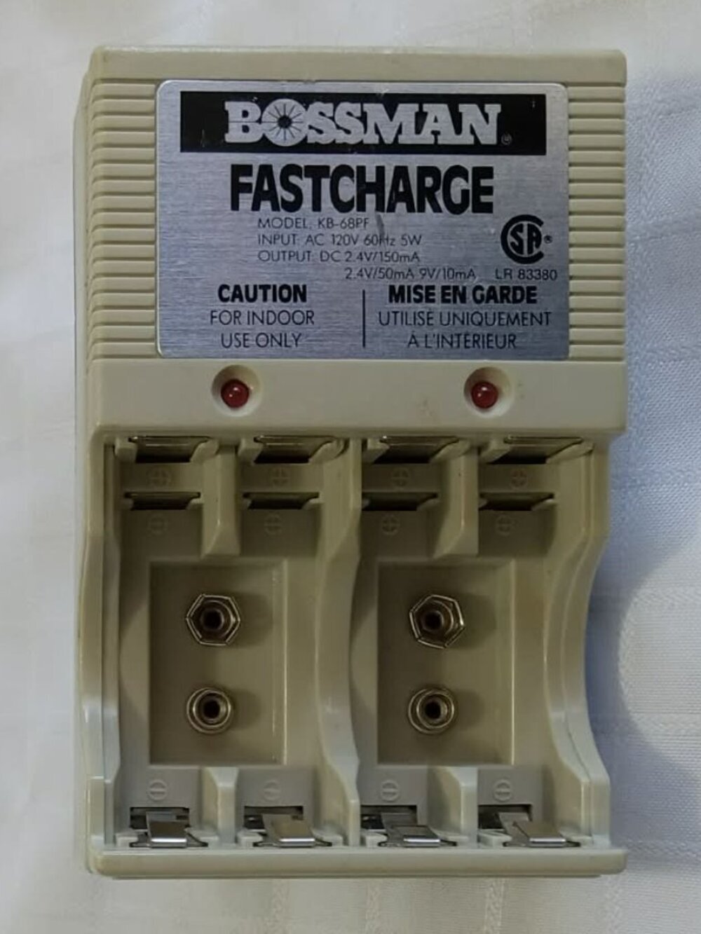 Bossman brand battery charger